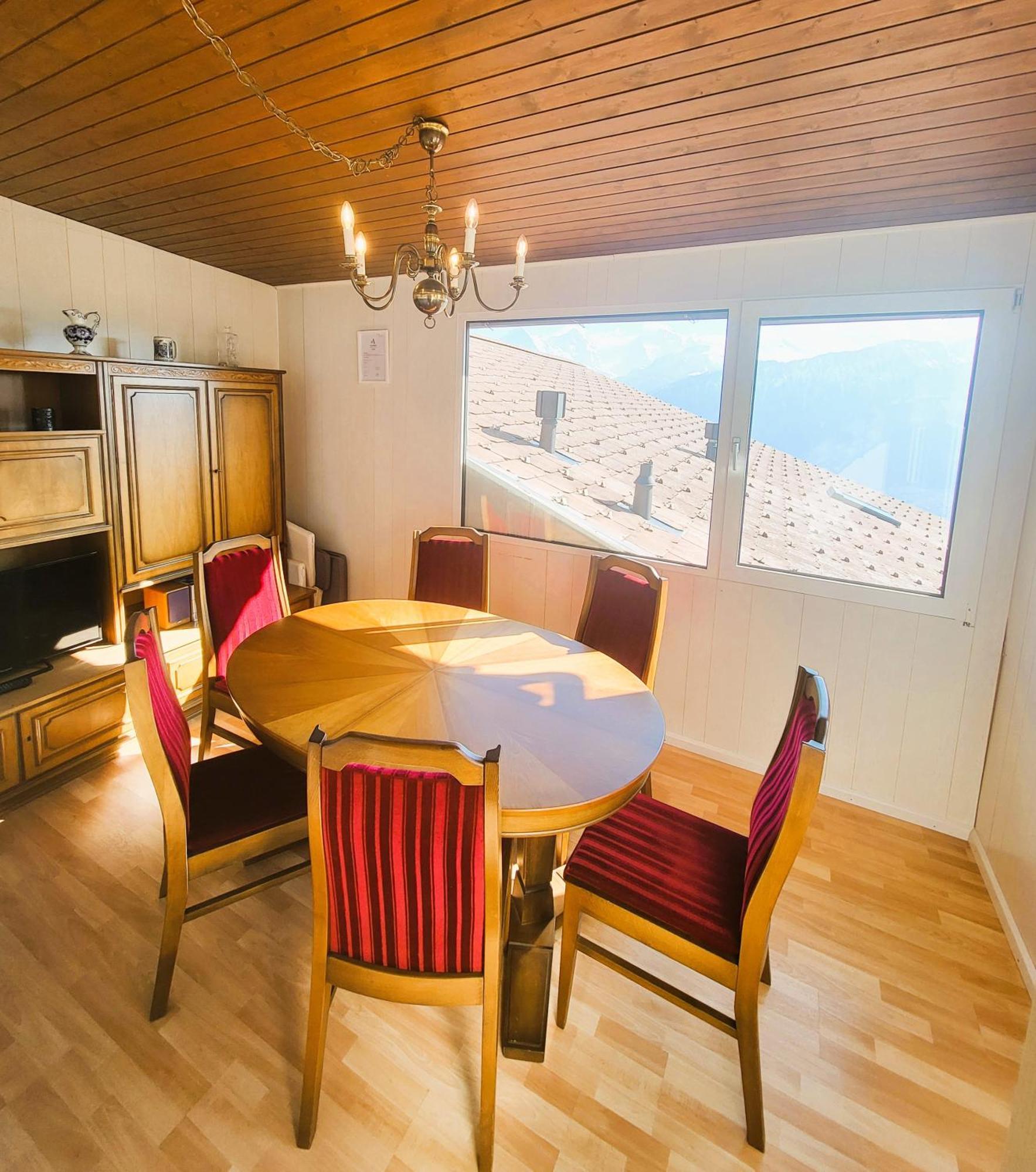 Chalet Lilo 4 Zimmer big View Beatenberg Exterior foto